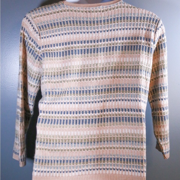 Alfred Dunner Pastel Textured Knit Sweater – Size XL - Picture 7 of 11